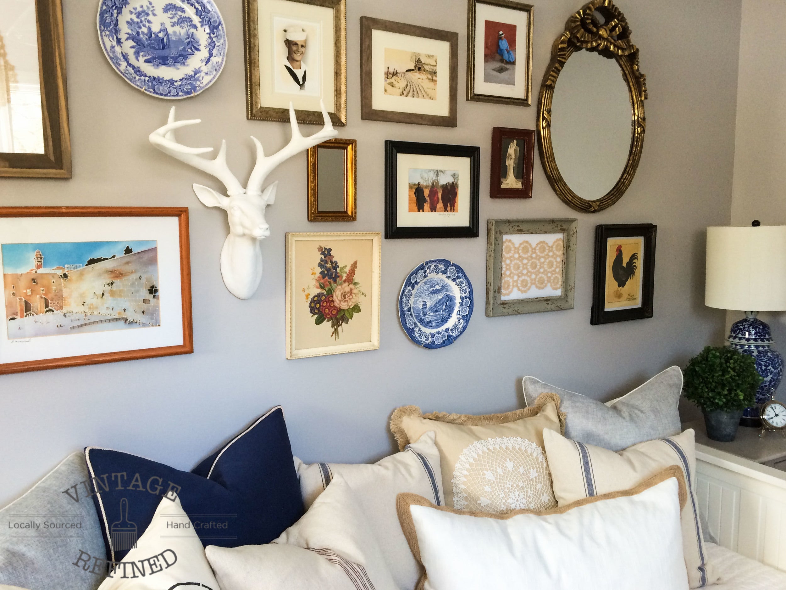 Creating A Gallery Wall - Vintage Refined