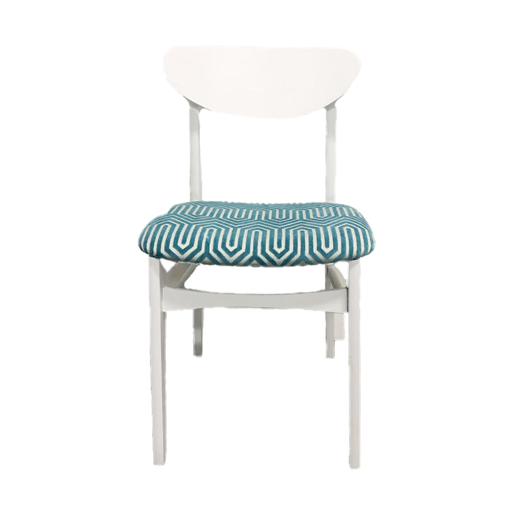 AVAILABLE: White MCM Desk Chair