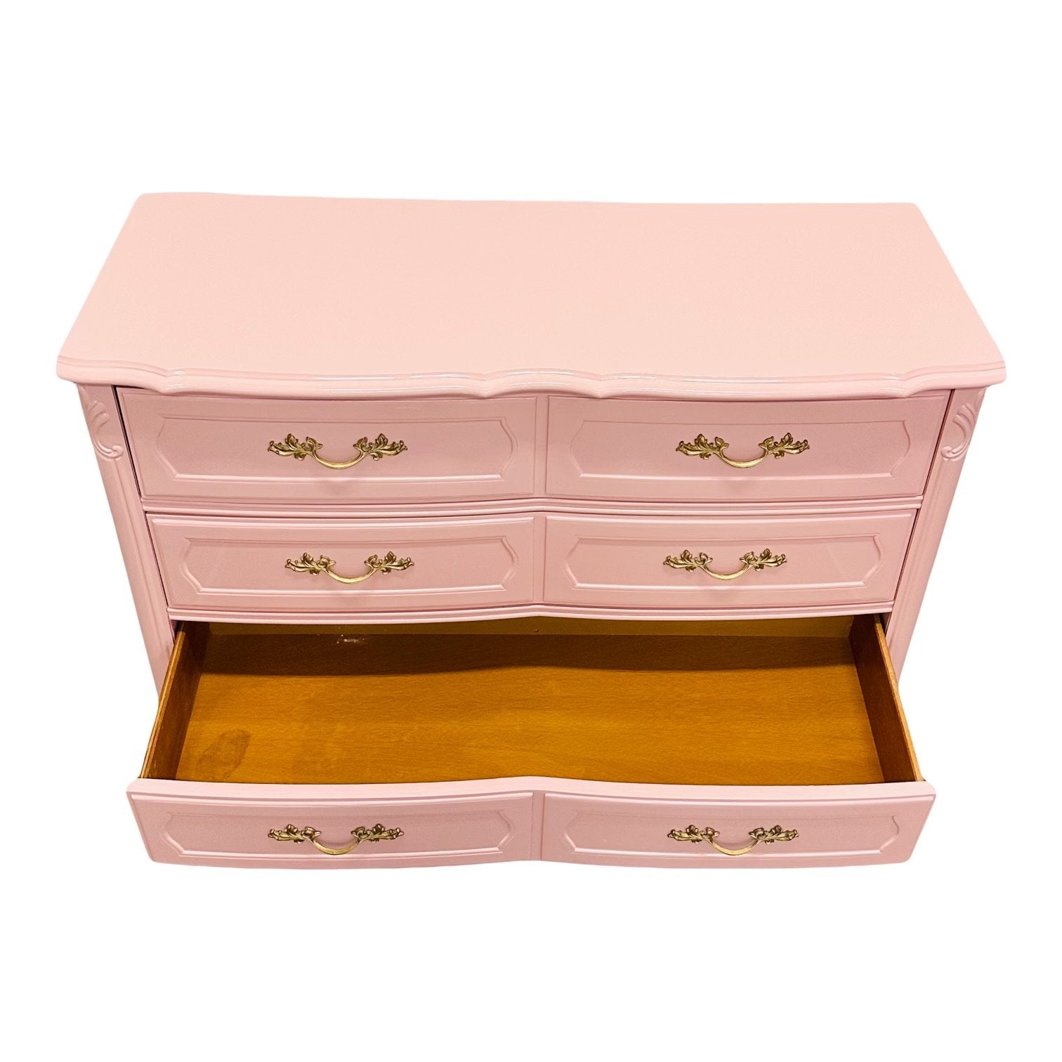 SOLD: French Provincial Dresser in Unspoken Love by Benjamin Moore